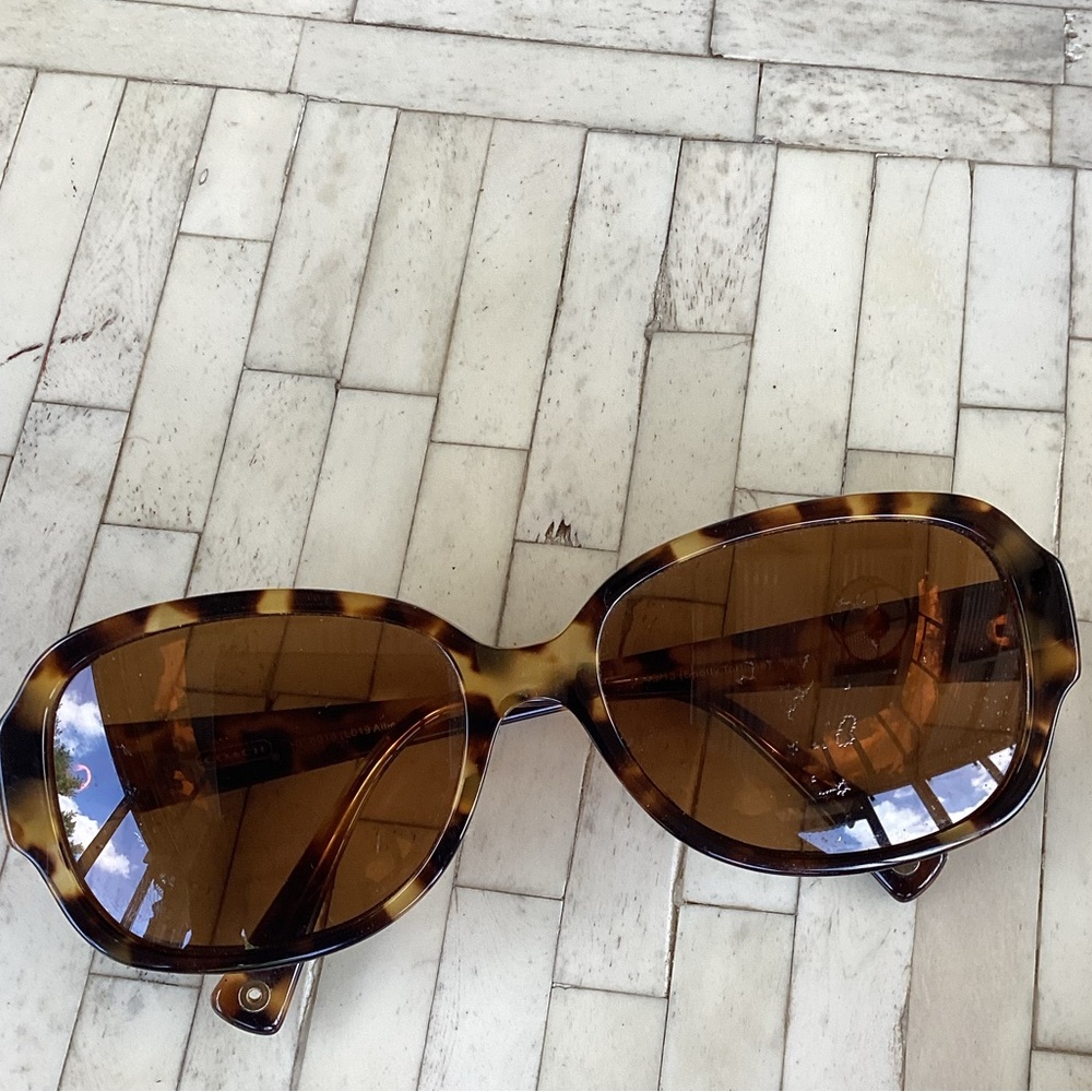 Coach Tortoise Shell Sunglasses